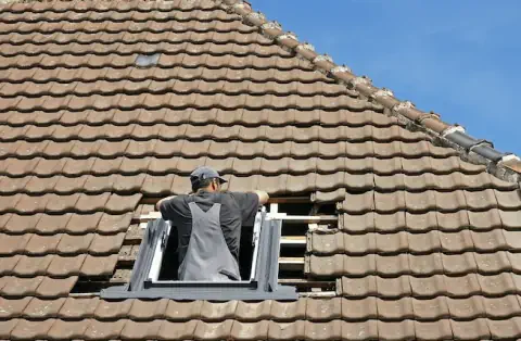 Pose de velux - Menetou-Couture